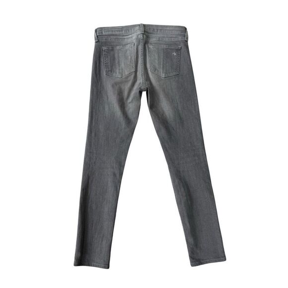 Rag & Bone The Skinny Jeans Gray Buxton Wash Stretch Women's Size 26 - Picture 2 of 7